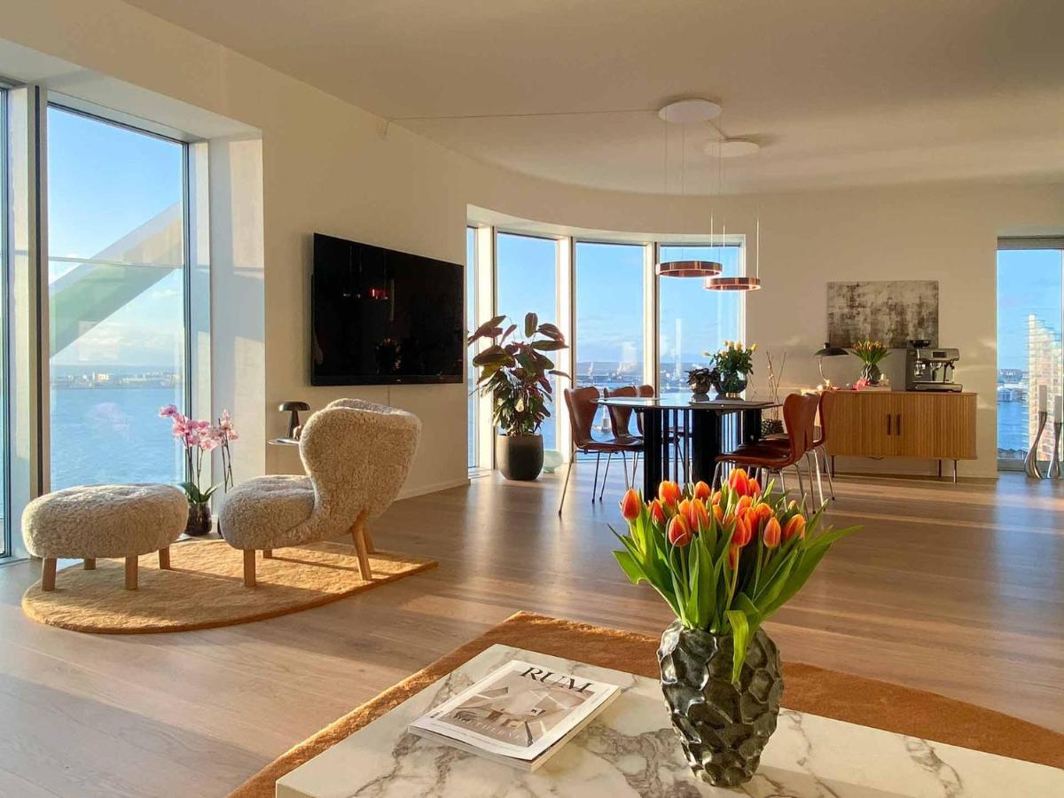 Amazing Sea View Apartment Århus Exterior foto