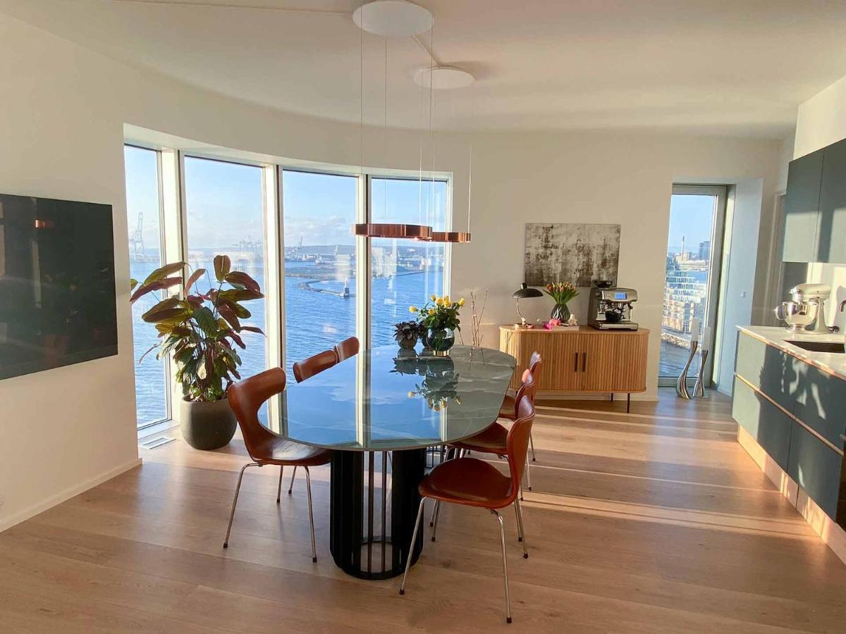 Amazing Sea View Apartment Århus Exterior foto
