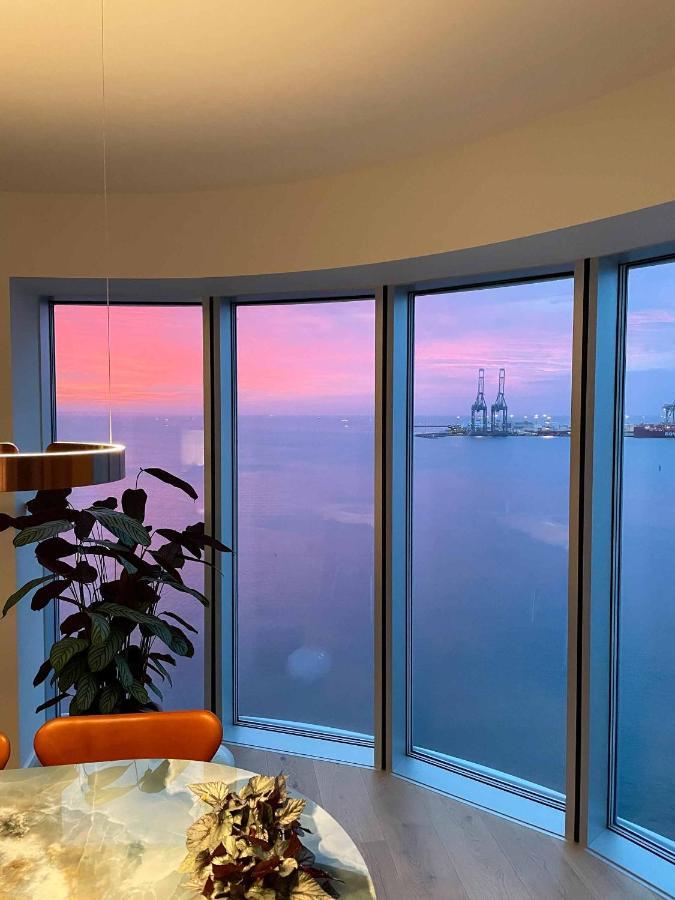 Amazing Sea View Apartment Århus Exterior foto